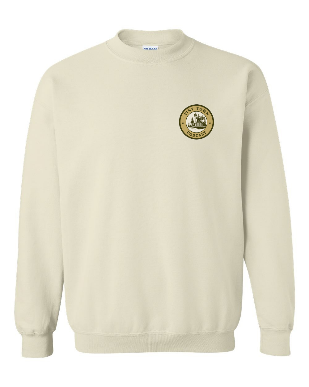 LIMITED EDITION Tiny Town Podcast heavy blend crew neck