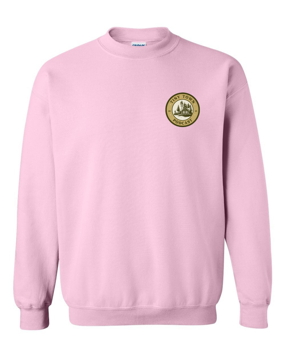 LIMITED EDITION Tiny Town Podcast heavy blend crew neck